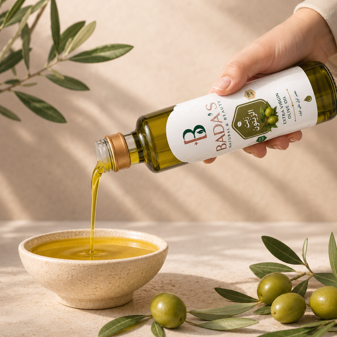 زيت الزيتون البكر الممتاز BADA’S – 500ml